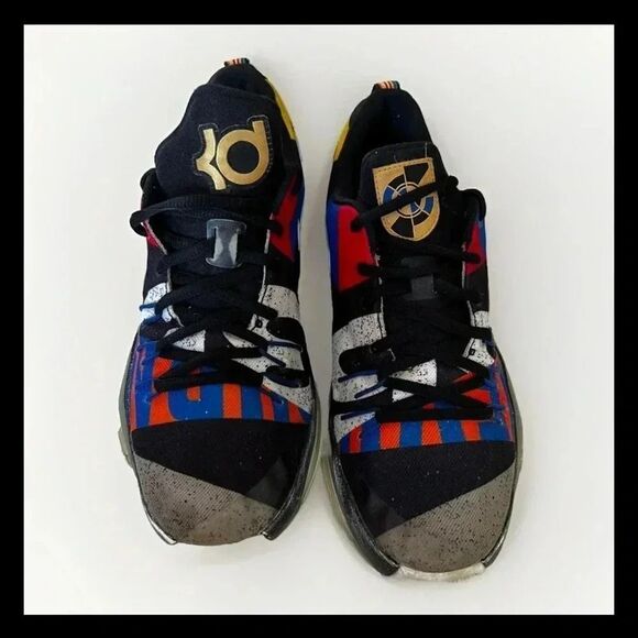 Nike KD 8 2016 838723-100‎ GS Kevin Durant NBA ALL STAR Shoes Size 7Y - Picture 2 of 9